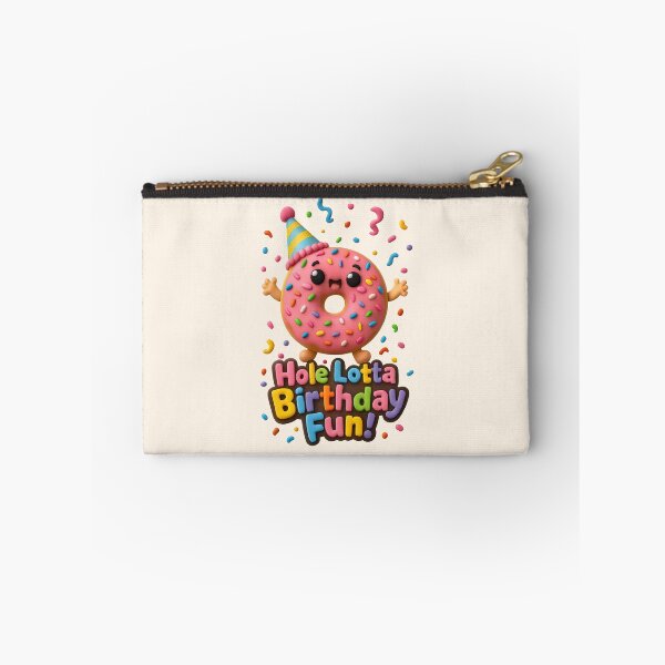 Item preview, Cute Donut Birthday Party| Kawaii 3D Happy Birthday Party Art designed and sold by Moons Studio.