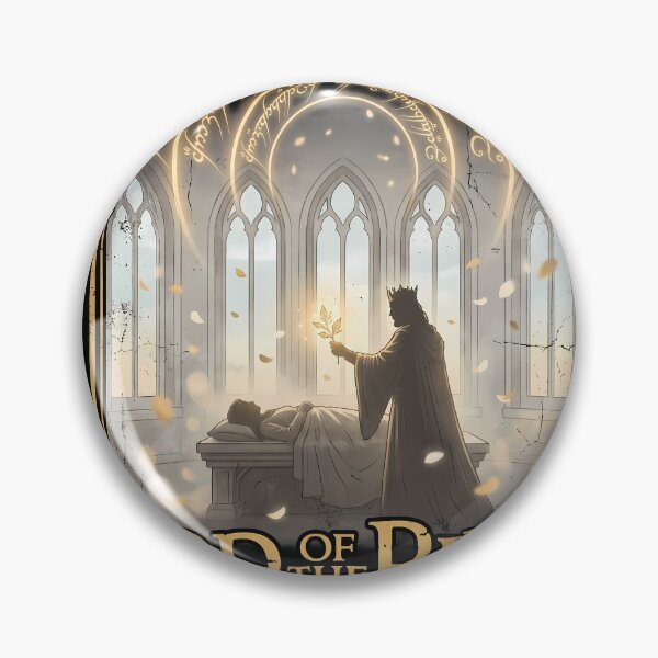 Item preview, Lord of the Rings The Houses of Healing Poster designed and sold by Senpaiwaves.