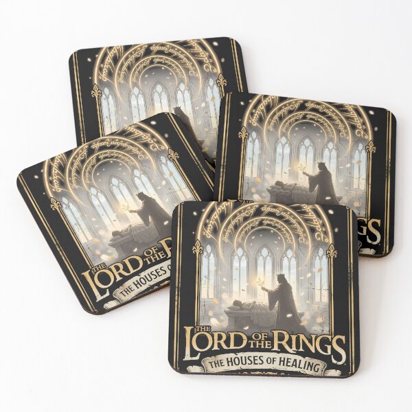 Item preview, Lord of the Rings The Houses of Healing Poster designed and sold by Senpaiwaves.