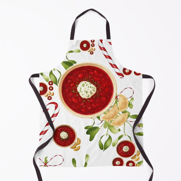 Item preview, Cozy Christmas Borscht and Pierogi designed and sold by Hey Golden Fly.