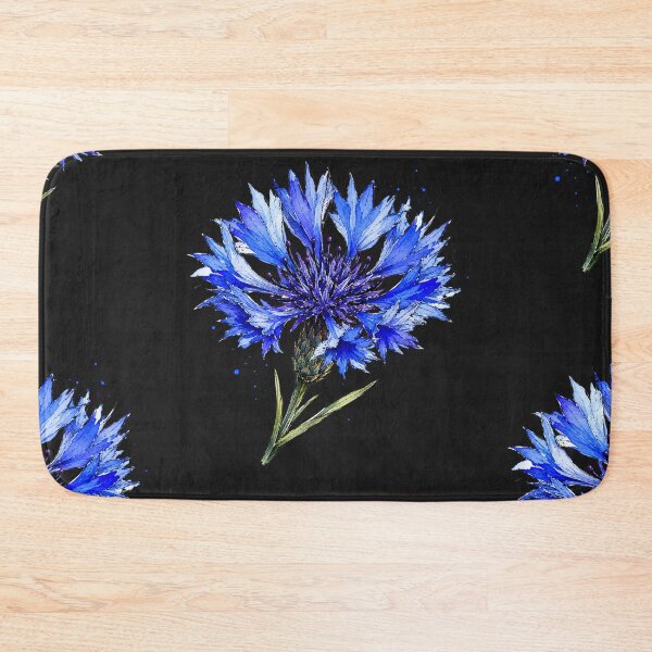 Item preview, Blue Cornflower Wildflower Illustration | Watercolor Botanical Sketch Art designed and sold by ColorSplash123.