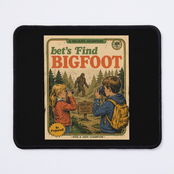 Item preview, lets find bigfoot designed and sold by lindabattle.