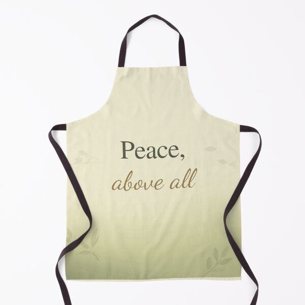 Item preview, Peace Over Everything – Inspirational Wellness Typography Design designed and sold by CosmicQuietLab.