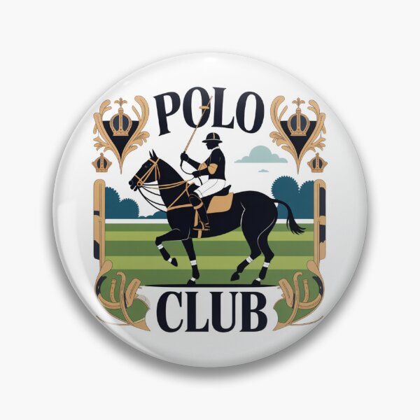 Item preview, Polo Club British Equestrian Vintage Sticker designed and sold by LukaRealm.