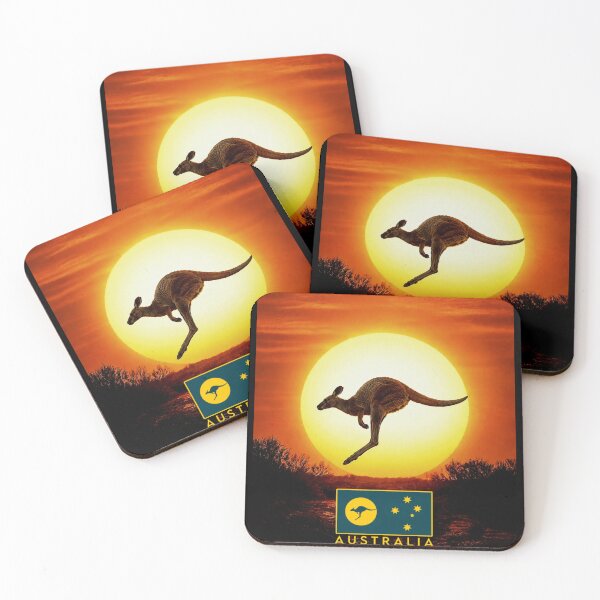 Item preview, Kangaroo Sun Australia art designed and sold by Kangaroo Sun.