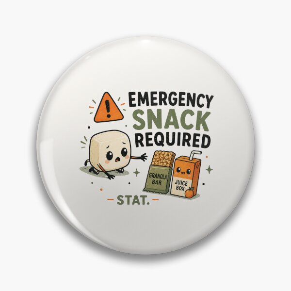 Item preview, Emergency Snack Required – Funny Low Blood Sugar Hypoglycemia Design designed and sold by BlackSector77.