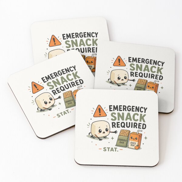 Item preview, Emergency Snack Required – Funny Low Blood Sugar Hypoglycemia Design designed and sold by BlackSector77.