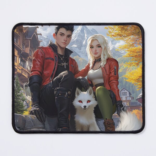 Item preview, The Adventurer and the Snow Fox designed and sold by FluffyGallery.