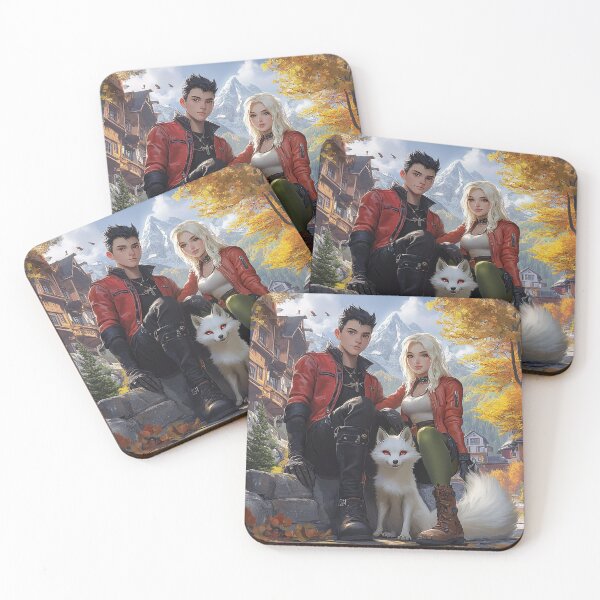 Item preview, The Adventurer and the Snow Fox designed and sold by FluffyGallery.