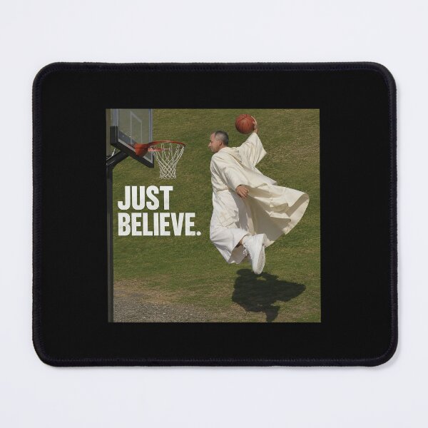 Item preview, Pope Leo Just Believe Basketball designed and sold by SabrinaMRowe.