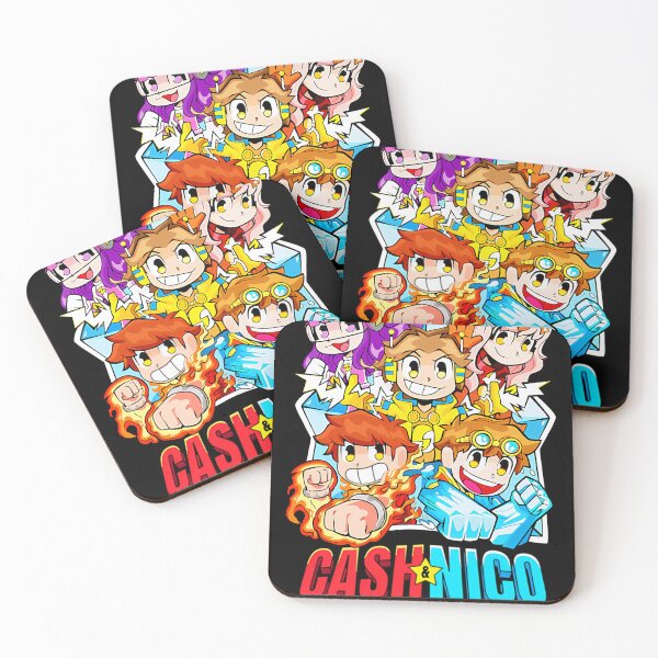 Item preview, Cash And Nico Superhero Crew Cartoon designed and sold by jentochicken.