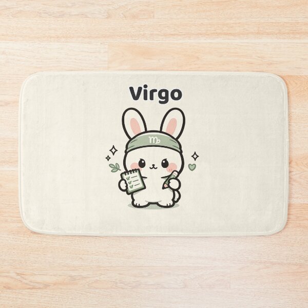 Item preview, Cute Virgo Zodiac Bunny Kawaii Astrology designed and sold by creativiteemom.