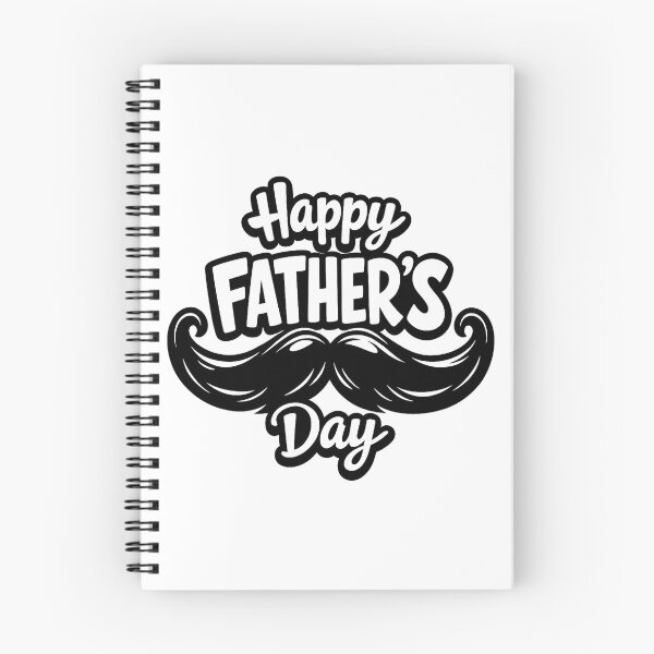 Item preview, Happy Father's Day Mustache Typography - Classic Gift for Dad designed and sold by myforestfog.