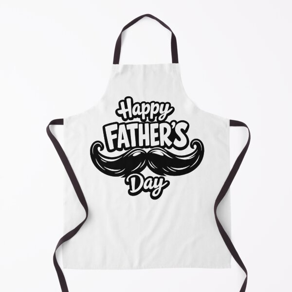 Item preview, Happy Father's Day Mustache Typography - Classic Gift for Dad designed and sold by myforestfog.