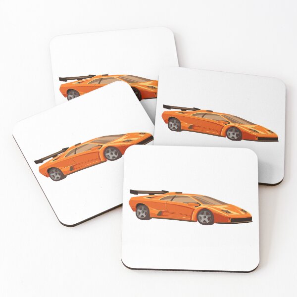 Item preview, coche naranja designed and sold by blackstarred.