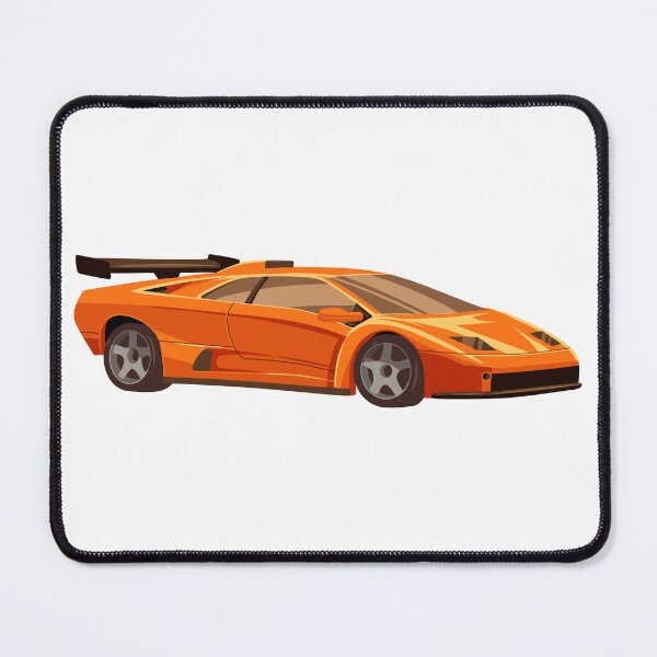 Item preview, orange car designed and sold by blackstarred.