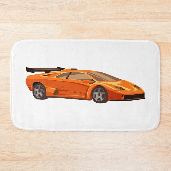 Item preview, orange car designed and sold by blackstarred.