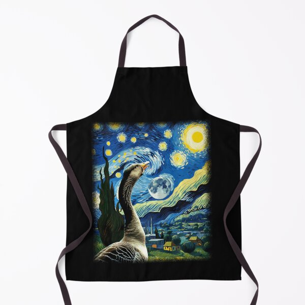 Item preview, Goose Star Gazer Artistic Van Gogh Style Starry Night Goose  designed and sold by Littermin.