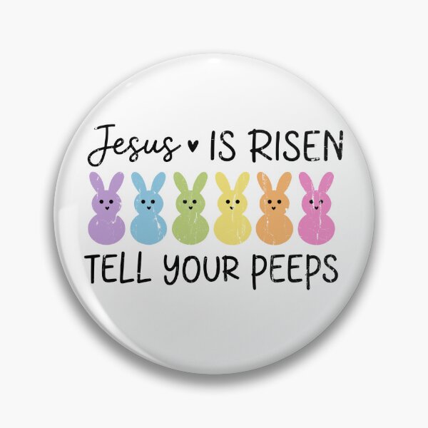 Item preview, Jesus Is Risen Tell Your Peeps designed and sold by caruku666.