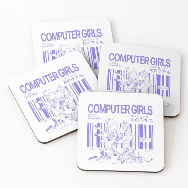 Item preview, COMPUTER GIRLS Cyberpunk Barcode  designed and sold by JohnoDunivant.