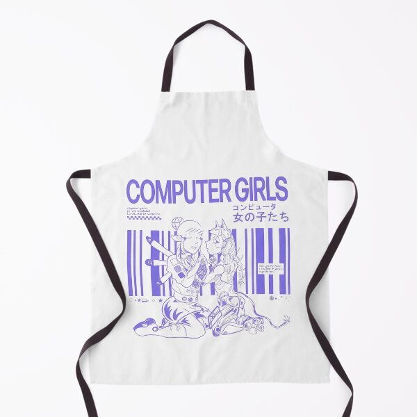 Item preview, COMPUTER GIRLS Cyberpunk Barcode designed and sold by JohnoDunivant.