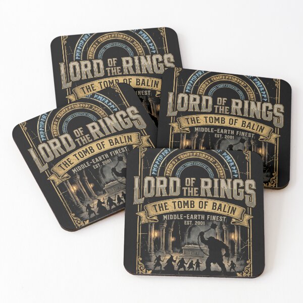 Item preview, Lord of the Rings The Tomb of Balin Poster designed and sold by Senpaiwaves.