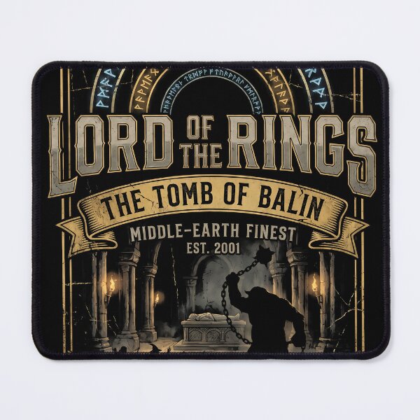 Item preview, Lord of the Rings The Tomb of Balin Poster designed and sold by Senpaiwaves.