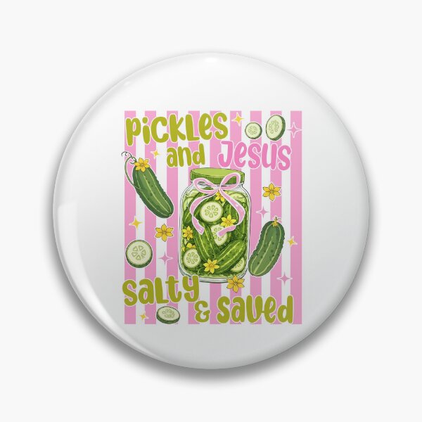 Item preview, Pickles And Jesus Salty And Saved designed and sold by John Q. Cardholder.