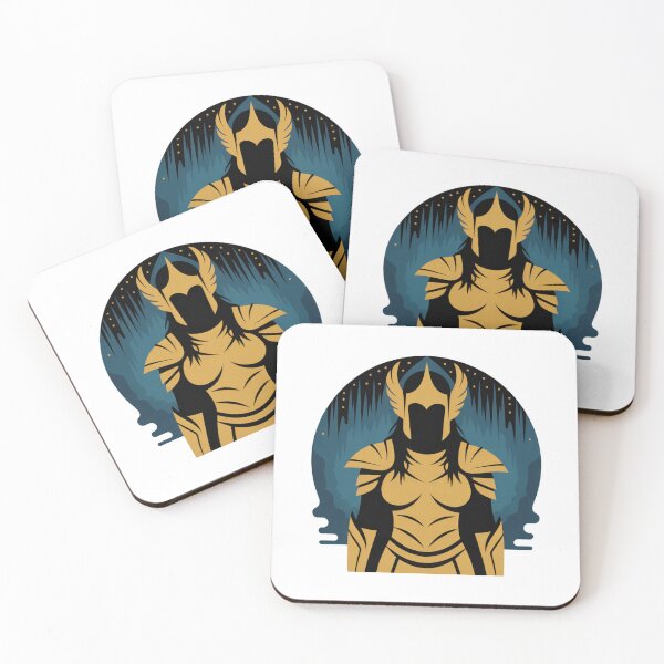 Item preview, Fantasy Warrior Queen Dark Metal Art Sticker designed and sold by LukaRealm.