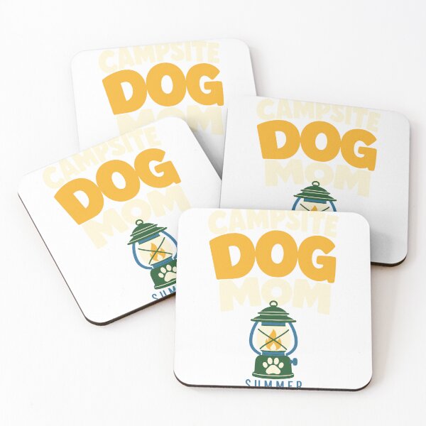 Item preview, Camping adventures for dog moms designed and sold by pirminio.
