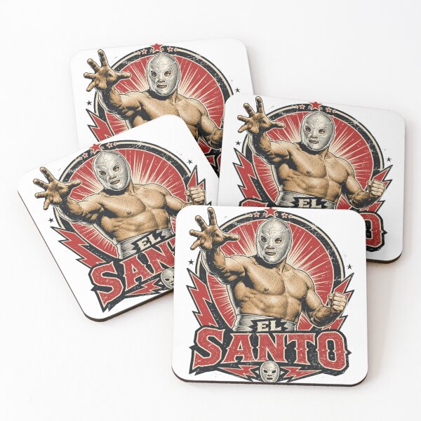 Item preview, El Santo Lucha Libre Legend Vintage Wrestling Graphic designed and sold by The Irish Whip.