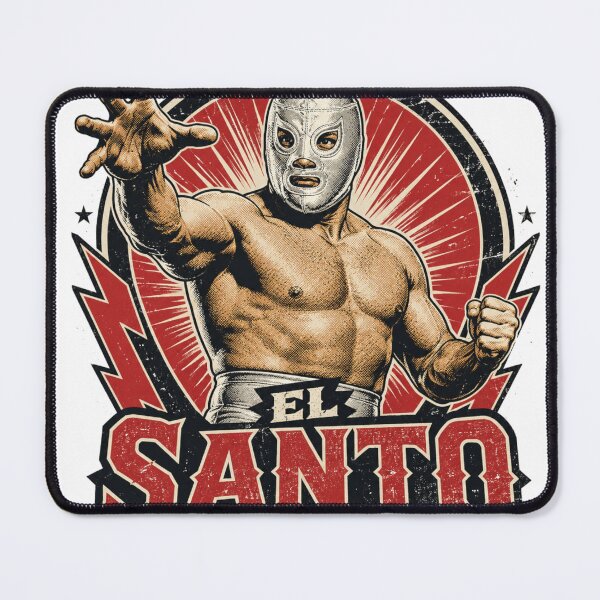 Item preview, El Santo Lucha Libre Legend Vintage Wrestling Graphic designed and sold by The Irish Whip.