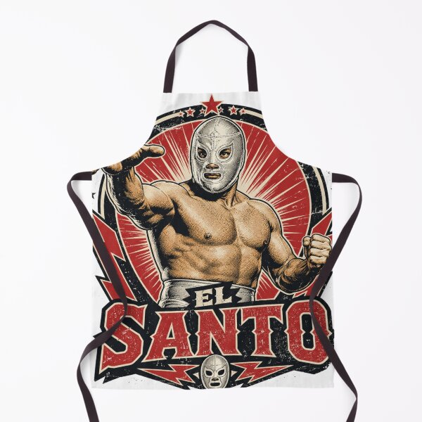 Item preview, El Santo Lucha Libre Legend Vintage Wrestling Graphic designed and sold by The Irish Whip.