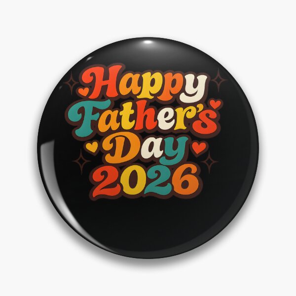 Item preview, Happy Fathers Day 2026 Retro Groovy Typography Funny Dad T-Shirt Gift designed and sold by VaultVibes.