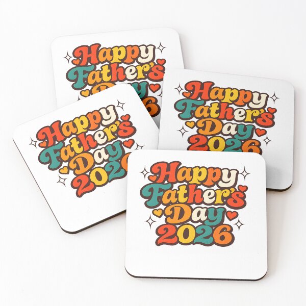 Item preview, Happy Fathers Day 2026 Retro Groovy Typography Funny Dad T-Shirt Gift designed and sold by VaultVibes.