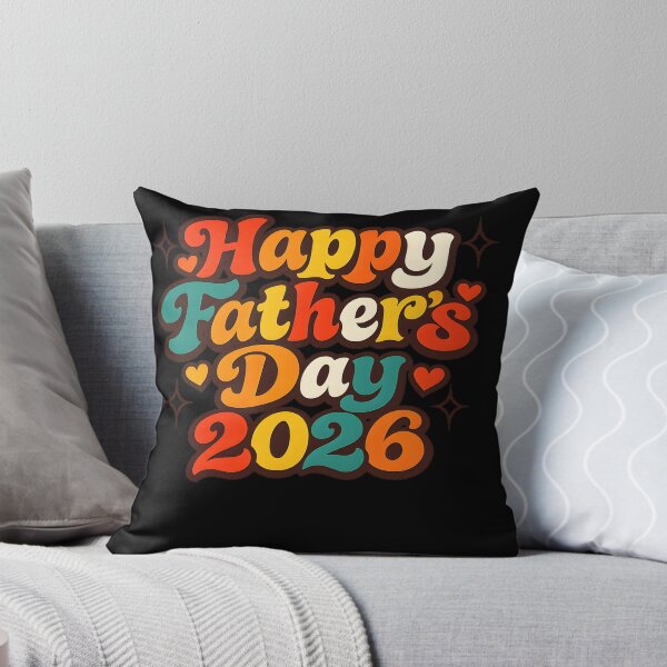 Item preview, Happy Fathers Day 2026 Retro Groovy Typography Funny Dad T-Shirt Gift designed and sold by VaultVibes.