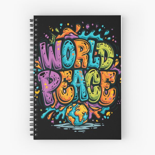Item preview, World peace positive quote  designed and sold by Serce w tej sztuce.