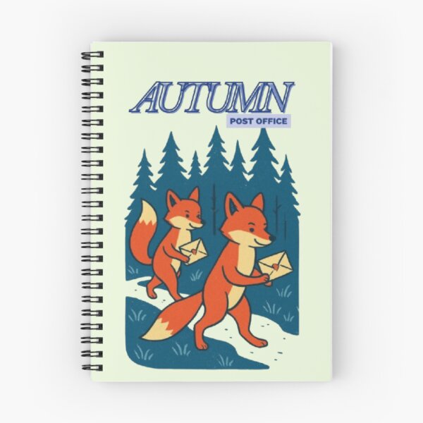 Item preview, Autumn Post Office Cute Fox Mail Carriers Forest Art designed and sold by Miheerala.