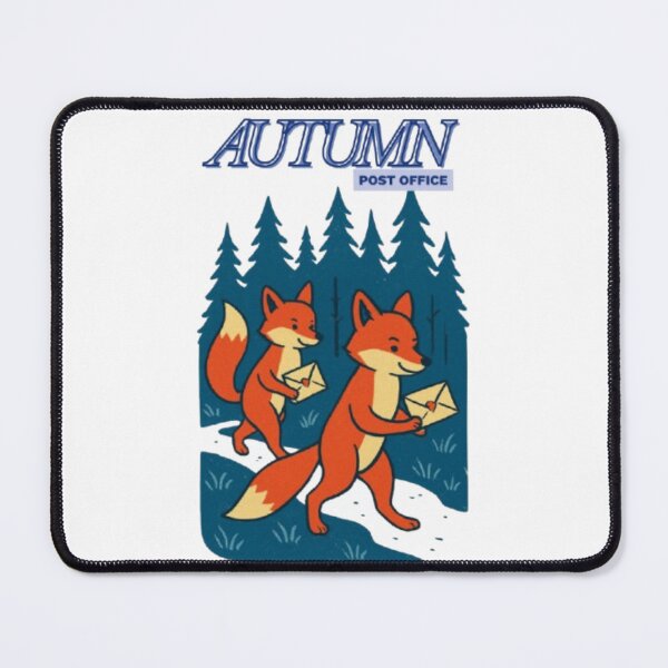 Item preview, Autumn Post Office Cute Fox Mail Carriers Forest Art designed and sold by Miheerala.