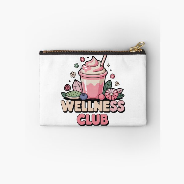 Item preview, Wellness Club Pink Smoothie Kawaii Sticker designed and sold by LukaRealm.