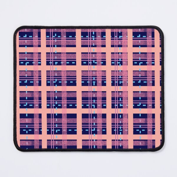 Item preview, Pastel Plaid on Dark Blue  designed and sold by JaygiesDesign.