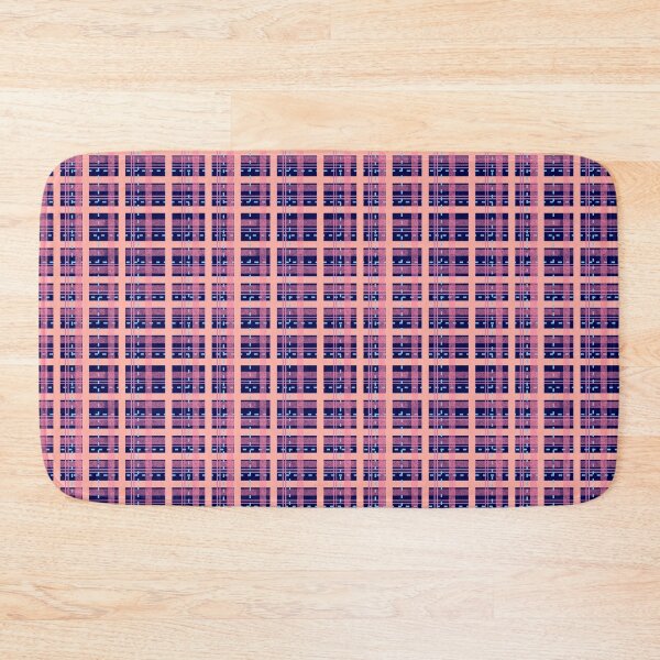 Item preview, Pastel Plaid on Dark Blue  designed and sold by JaygiesDesign.