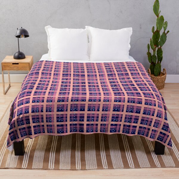 Item preview, Pastel Plaid on Dark Blue designed and sold by JaygiesDesign.