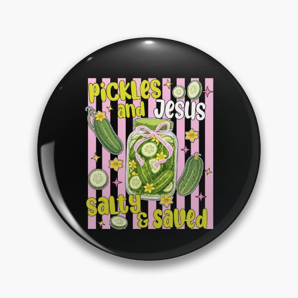 Item preview, Pickles And Jesus Salty And Saved designed and sold by John Q. Cardholder.