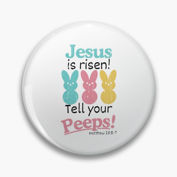 Item preview, Jesus Is Risen Tell Your Peeps designed and sold by caruku666.