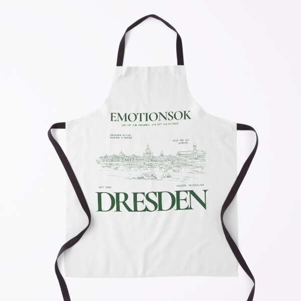 Item preview, Dresden Skyline Sketch, forest green · This is my home designed and sold by EmotionsOK.