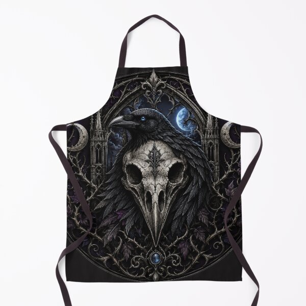 Item preview, Raven Skull Gothic Emblem designed and sold by DutteArt.