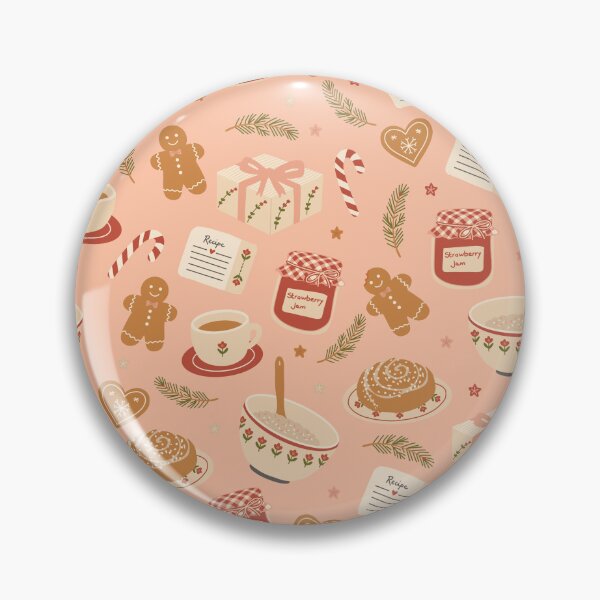 Item preview, Scandinavian Christmas Bakery Pattern designed and sold by Studio Pico.