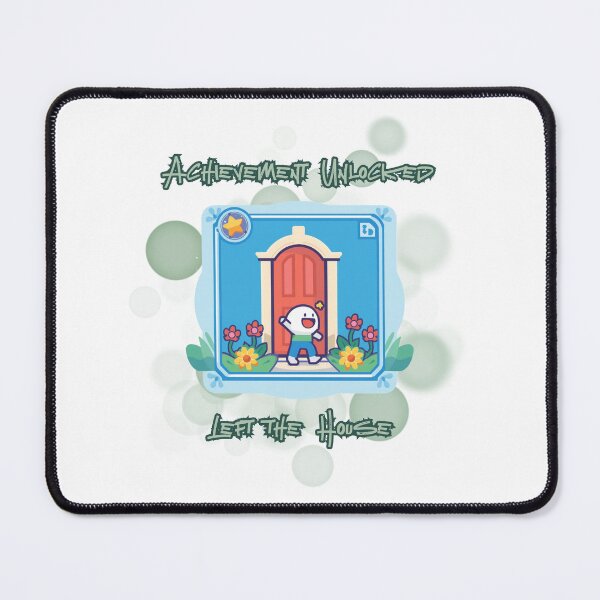 Item preview, Achievement Unlocked Left The House Funny Introvert Meme designed and sold by iamKRUK.