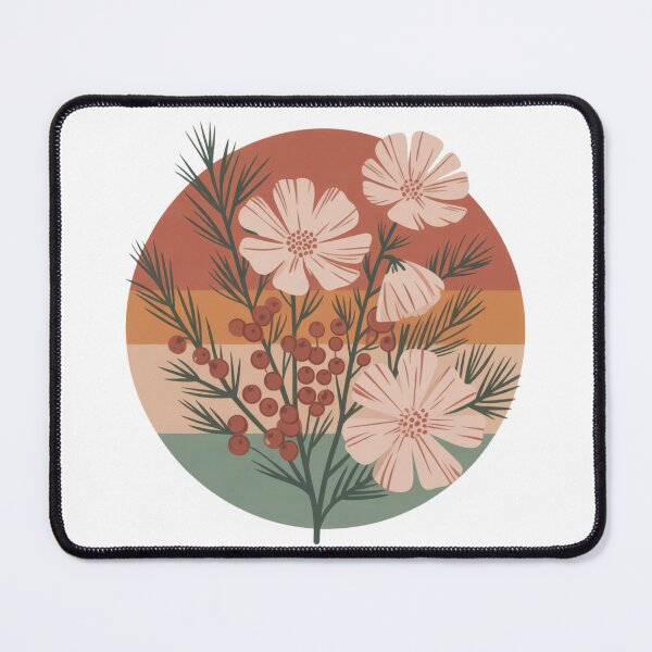 Item preview, Botanical Juniper Flowers Desert Art Sticker designed and sold by LukaRealm.